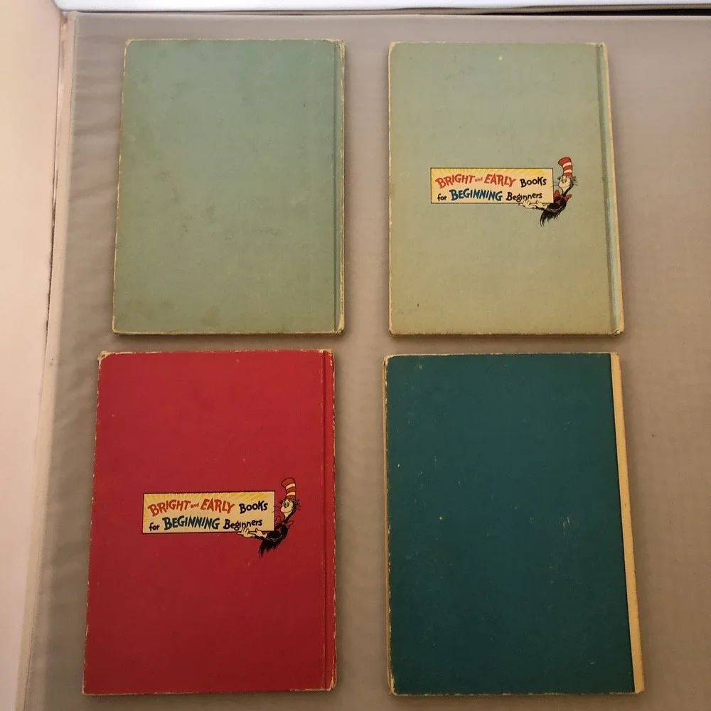 DR. SEUSS BOOK LOT‎ OF CHILDREN BOOKS! Beginner Books Bright Book Club Edition 4